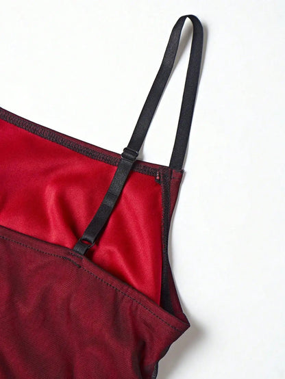 Elegant Red Spaghetti Strap Backless Summer Cami Dress for Women – Slim Fit, Knee-Length, Beach &amp; Photoshoot Style