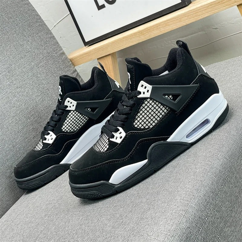 New Summer Trendy Mid-Top Board Shoes for Teens – Anti-Slip Retro Style Unisex Sneakers for All Seasons