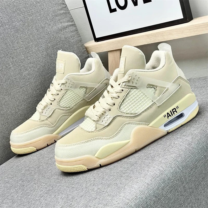 New Summer Trendy Mid-Top Board Shoes for Teens – Anti-Slip Retro Style Unisex Sneakers for All Seasons