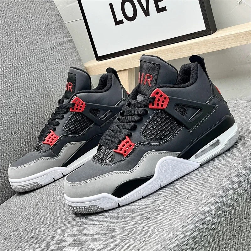 New Summer Trendy Mid-Top Board Shoes for Teens – Anti-Slip Retro Style Unisex Sneakers for All Seasons