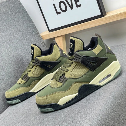 New Summer Trendy Mid-Top Board Shoes for Teens – Anti-Slip Retro Style Unisex Sneakers for All Seasons