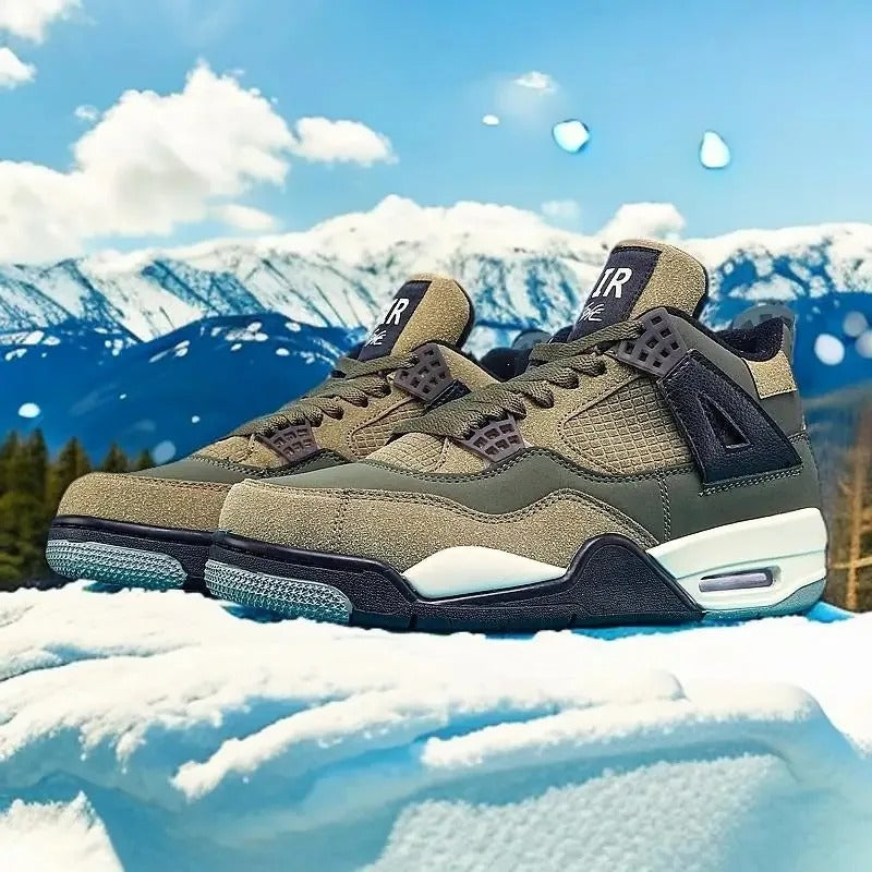 New Summer Trendy Mid-Top Board Shoes for Teens – Anti-Slip Retro Style Unisex Sneakers for All Seasons